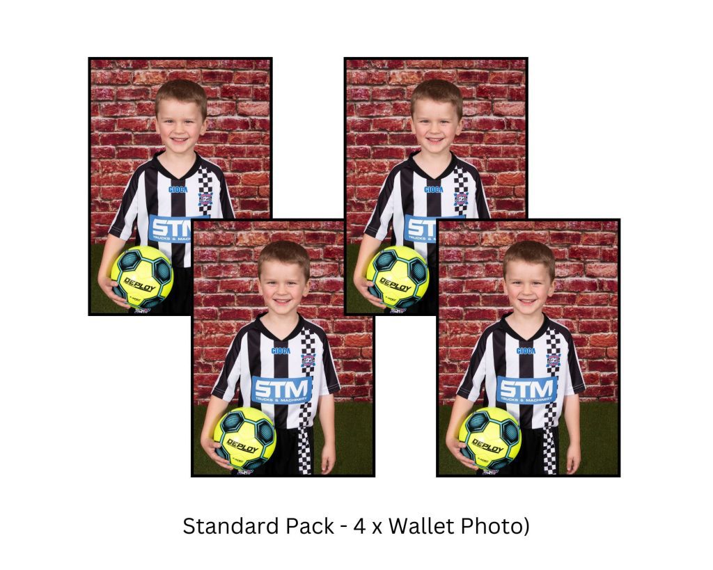 Standard Pack - 4 x Wallet Photo